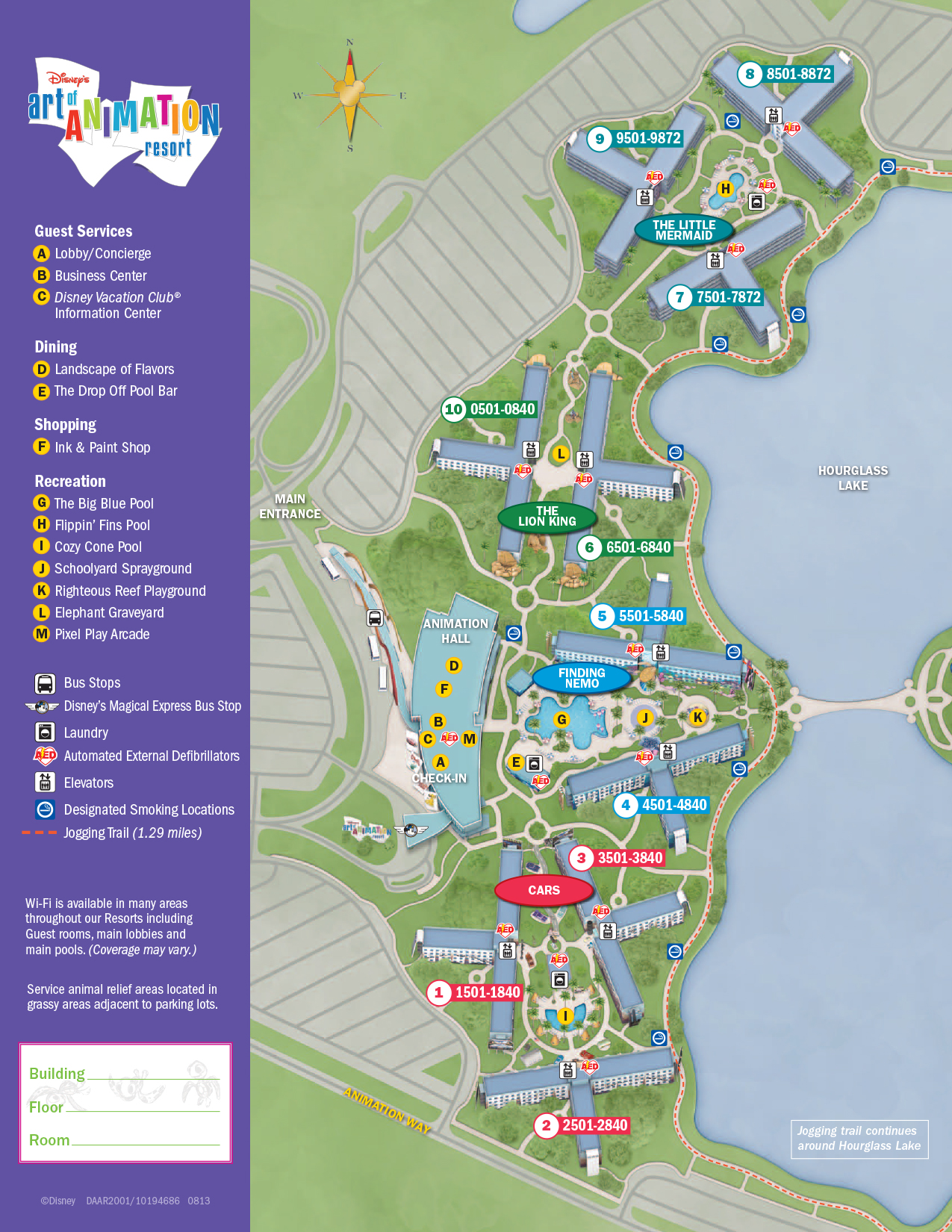 Art of Animation Resort Map KennythePirate com - Art%20of%20Animation%20Resort